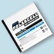 PolarCell Batterie pour Nokia 7390 8600 Luna 6500 slide 6220 classic BP-5M