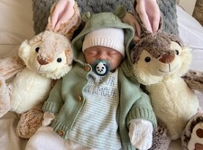 Bébé reborn garçon full body silicone