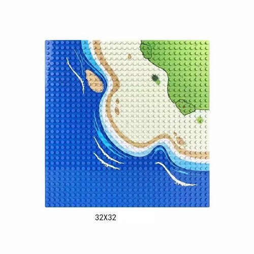 Plaque base 32x32 - base, eau