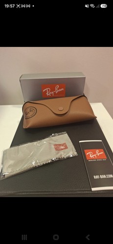 Ray ban étui rigide - marron, à