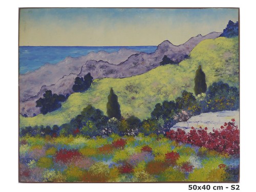 Tableau moderne peint - moderne,