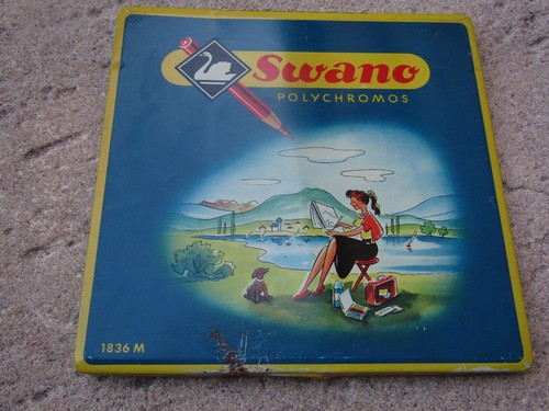 Ancienne boite crayons - ancienne,