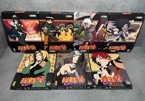 Lot coffrets dvd naruto - lot,