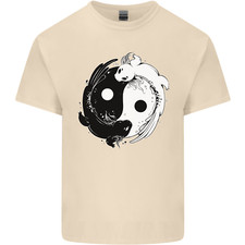 Yin Yang Axolotl Mens Light Cotton T-Shirt