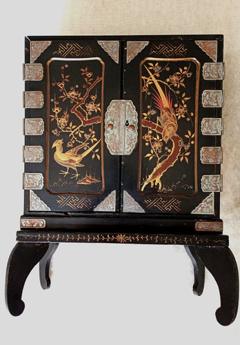 Ancien cabinet coffret - cabinet/coffret, à