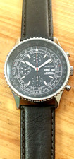 Aviation Automatic Chronograph watch Valjoux 7750 clone movement - new