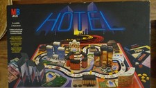 VINTAGE BOARD GAME MB HOTEL COMPLETE 1986