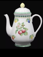 Villeroy & Boch French Garden Coffee Pot Fleurence Lid 5 Cup Large Vintage