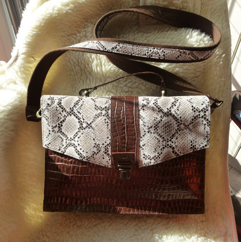 Sac mallette veritable cuir - mallette,