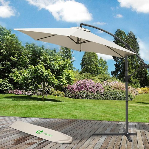 Parasol déporté hexagonale