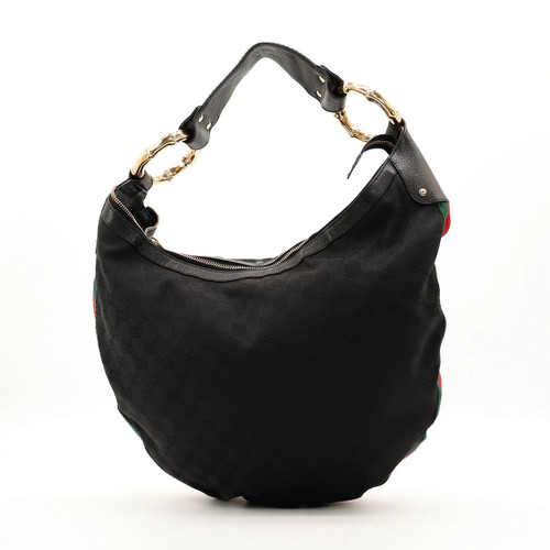Sac gucci hobo bambou - hobo, toile