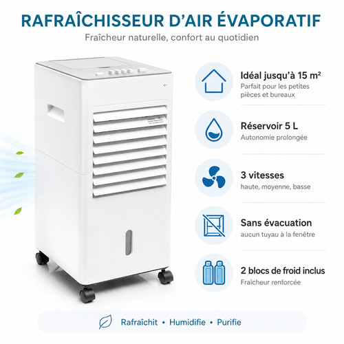 Climatiseur mobile idéal - mobile, 15