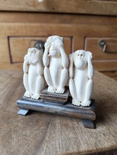 Vintage 3 Singes De La Sagesse