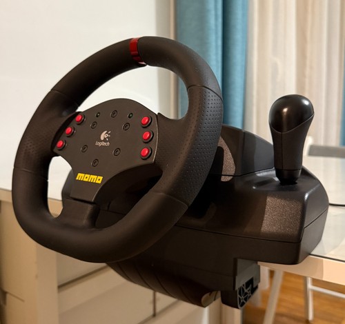 Volant logitech momo racing - logitech, pc