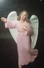 Rare Santon  "LA CELLOSITE" ANGE VOLANT "- Taille 7cm - bon état