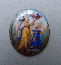 Peinture miniature sur émail