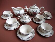 Service à Thé Tasses 9,5 cm Théière Sucrier Vieux Strasbourg Villeroy & Boch