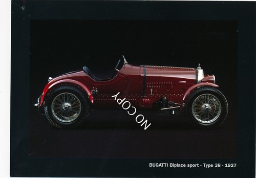 Photo bugatti biplace - pk,