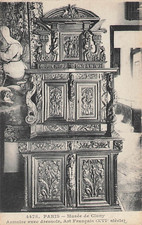75 PARIS MUSEE DE CLUNY ARMOIRE DRESSOIR - 36989