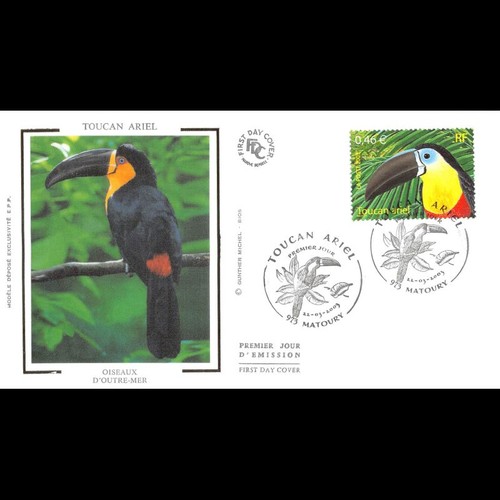 Fdc soie toucan ariel - -,