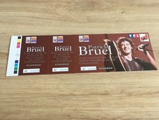 PATRICK BRUEL, ticket de concert COMPLET 1995/Carcassonne