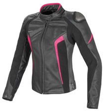 DAMES Veste en Cuir de Motard Veste en Cuir de Moto Femmes Veste Motard en Cuir