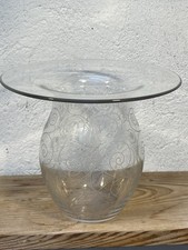 Ancien Vase en Cristal de Baccarat Modele Des Années 30 Art Deco Rare