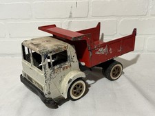 Ertl White Cabover COE Tilt Cab Hydraulic Dump Truck RARE
