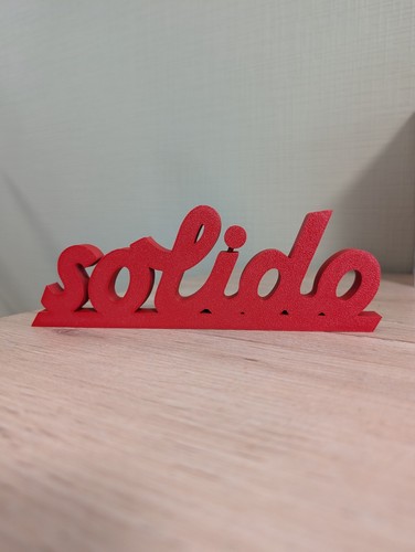 Solido logo décoratif - décoratif, pour