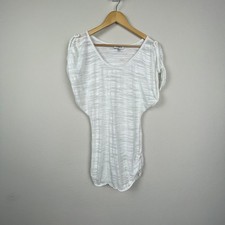 Bebe White Coverup Top One