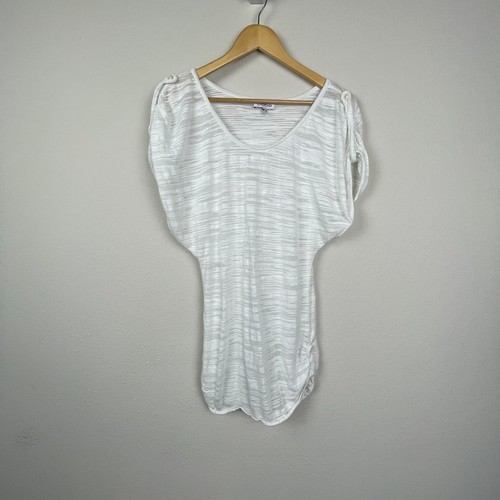 Bebe white coverup - bebe,