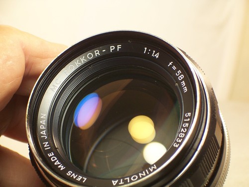 Minolta rokkor pf - , pf-