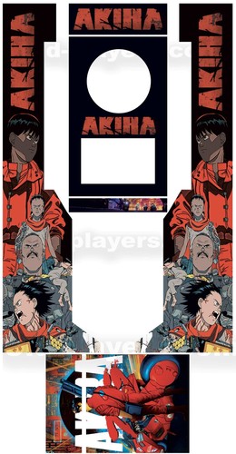 Stickers akira modele jeux - 2,