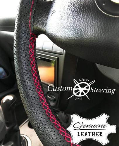 Housse volant cuir rose - volant,