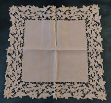 Mouchoir de mariée fil de lin