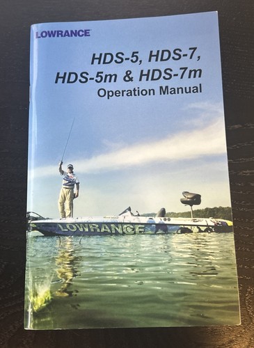 Lowrance hds - hds-5, operators