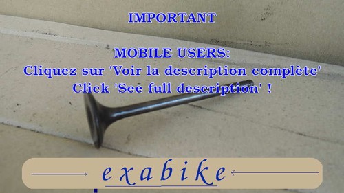 Soupape admission pour honda - pour,