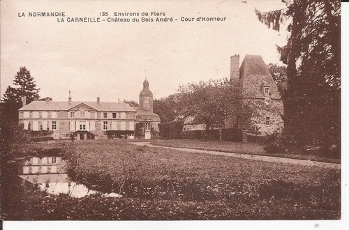 Cpa carneille château - 61,