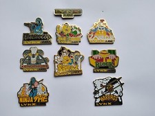 VINTAGE ATARI LYNX PIN LOT 9 PINS/VIDEO GAMES