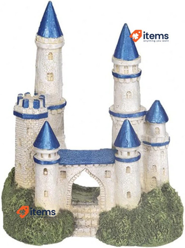 Château aquarium décoration - château,