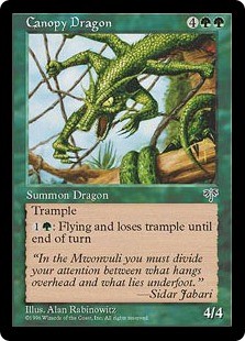 Magic mtg canopy dragon - canopy,