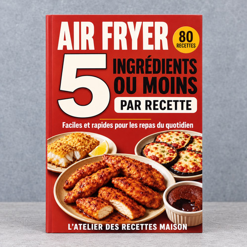 Livre recettes air fryer - recettes, 5