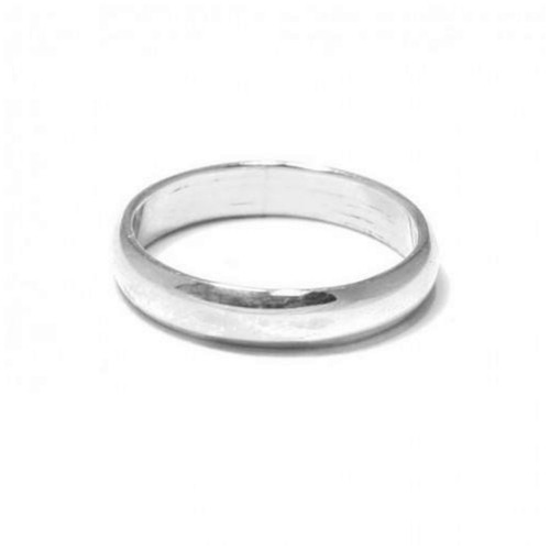 Bague anneau argent 925 4mm - bague,
