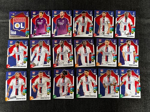 Lot cards cartes panini - 18,