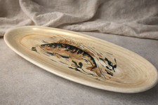 Plat à poisson Sarreguemines