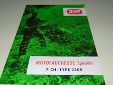 Prospectus brochure   Tracteur