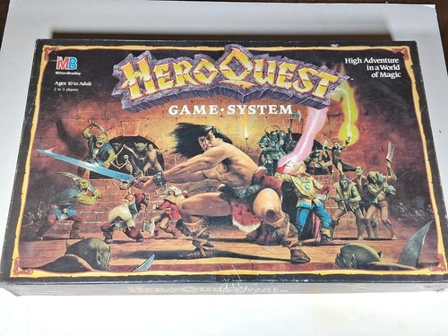 Heroquest game system 1990 - game,