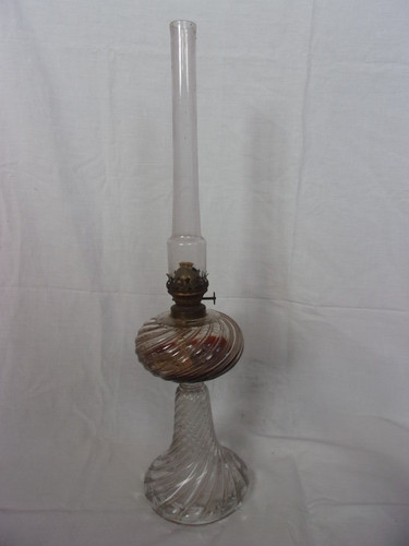 Lampe pétrole ancienne - lampe, à