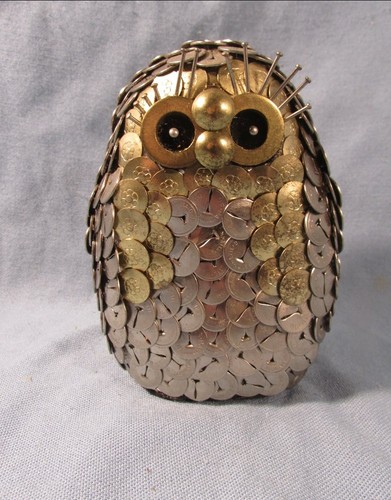 Hibou art brutaliste corps - art,