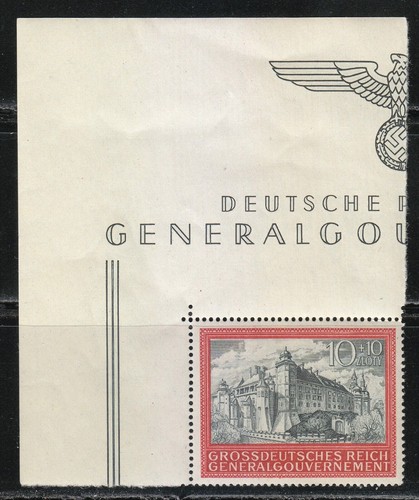 Pologne timbres occupation - pologne, d'occupation